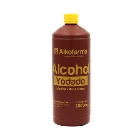 alcohol yodado